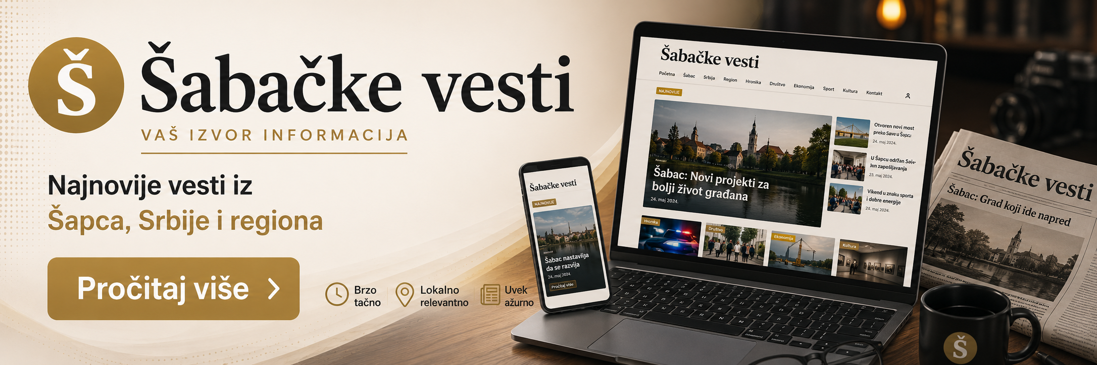 Šabačke vesti — lokalne vesti iz Šapca, Srbije i regiona